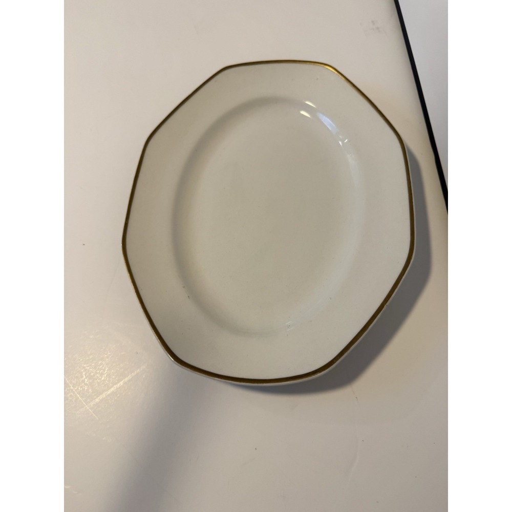 Rare WH Grindley Excelsior Antique Ironstone Octagonal Platters + Oval Bowl 1910 - Picture 13 of 16
